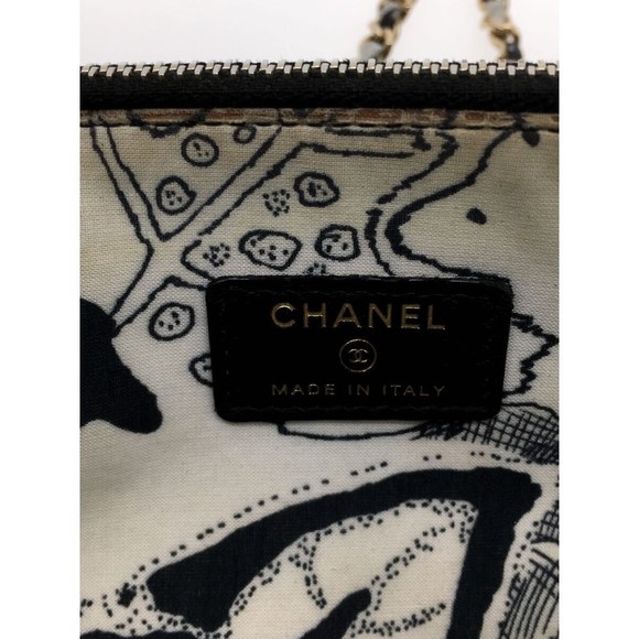 Chanel Leather Plain Chain Shoulder Bag - Picture 5 of 6